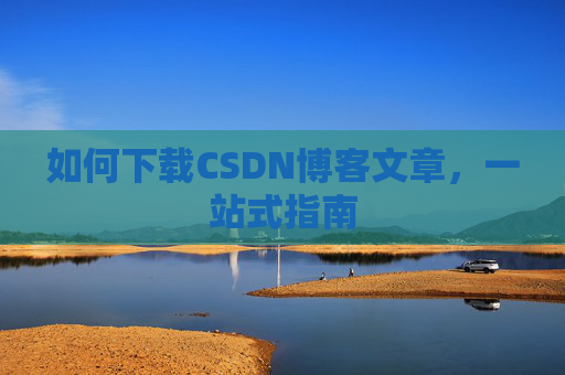 如何下载CSDN博客文章，一站式指南